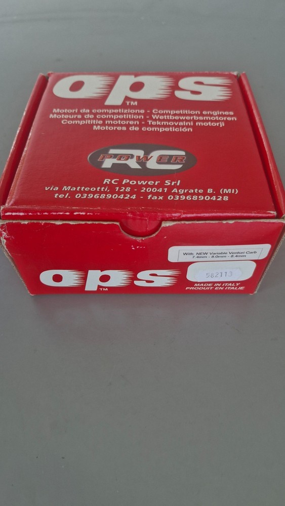 OPS 621T "Torque" .21 Buggy Engine w/variable Veturi Carb
