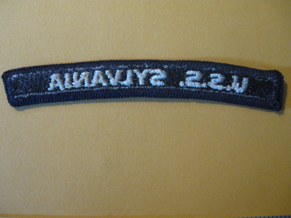 USN US NAVY USS SYLVANIA AFS 2 ARC ROCKER TAB Patch