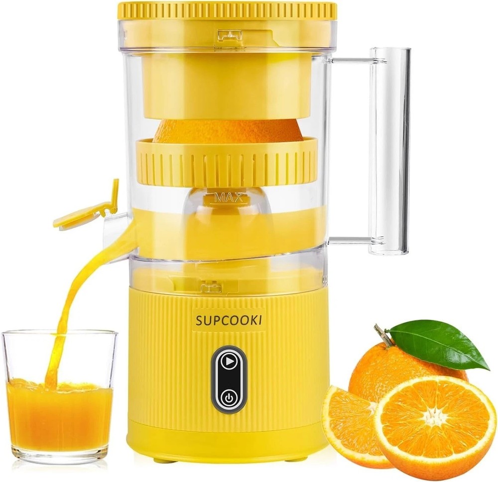 Electric Rechargeable Citrus Juicer - Automatic Sq