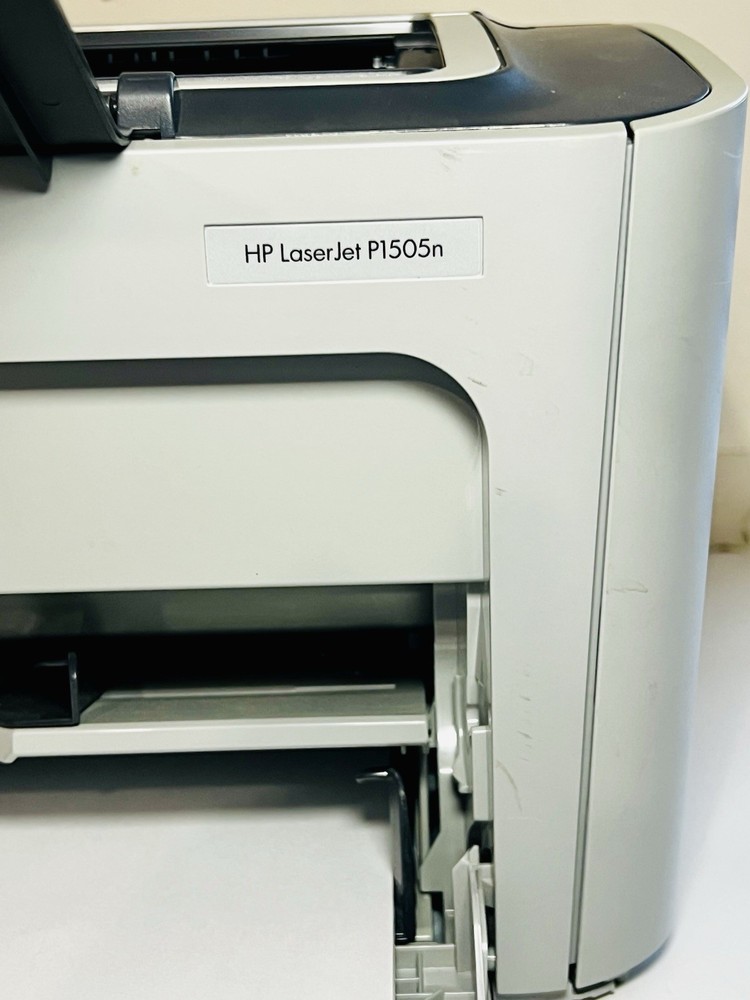 HP LaserJet P1505n Laser Printer, Workgroup Printer CB413A -Low pages WARANTY