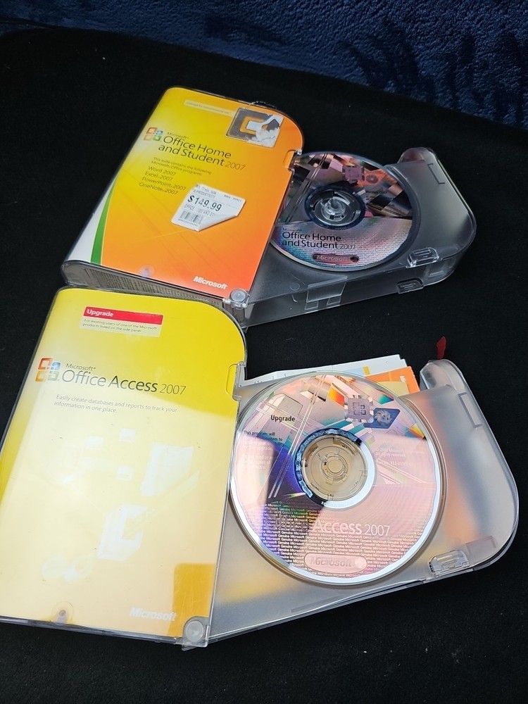 MICROSOFT OFFICE 2007 HOME STUDENT WORD EXCEL POWERPOINT Access WINDOWS