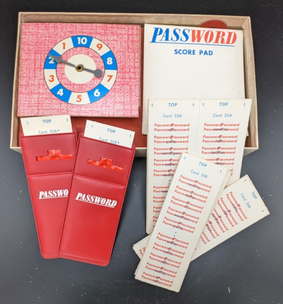 Password Volume 3 Game Vintage 1963 Complete