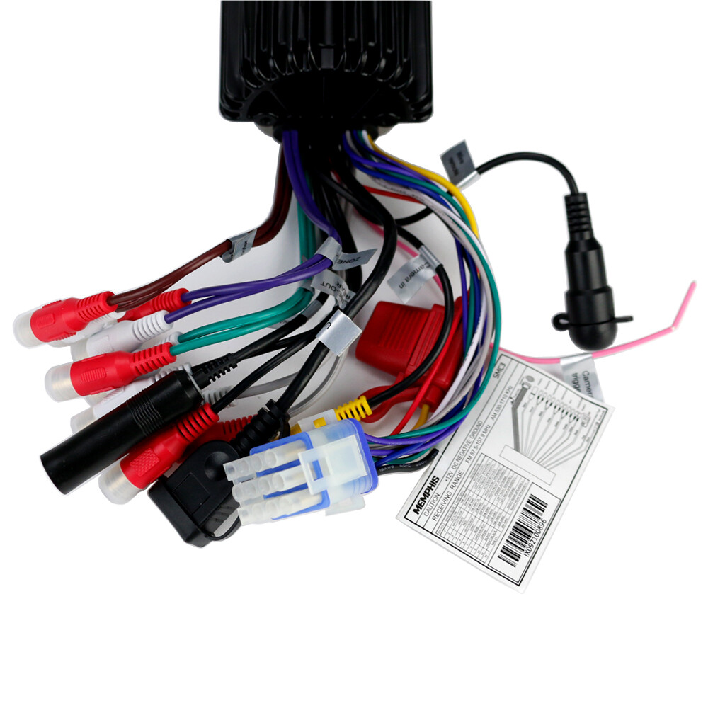 Memphis Audio SMC3 Multi-Zone Media Source Unit 3" TFT LCD Display & Bluetooth