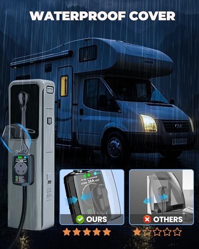 Rv Surge Protector 30 amp, () P5-RV-30A