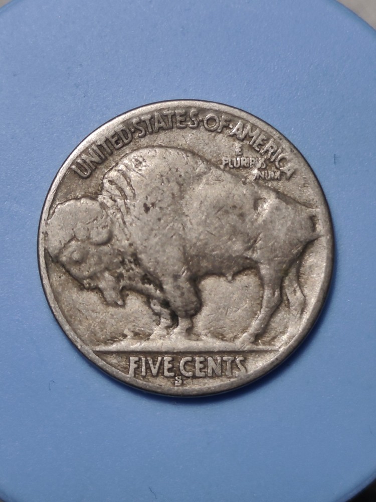 1928 S Buffalo Nickel #1528
