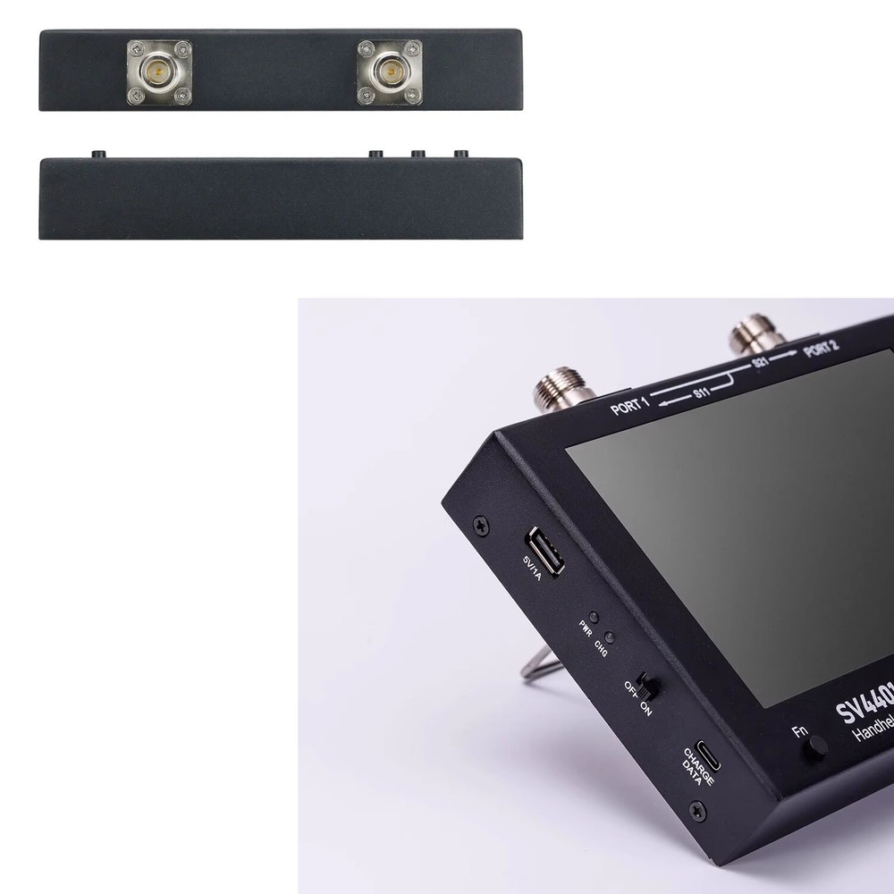 SV4401A 50KHz-4.4GHz VNA Vector Network Analyzer 7inch Touch Lcd 100dB Dynamic