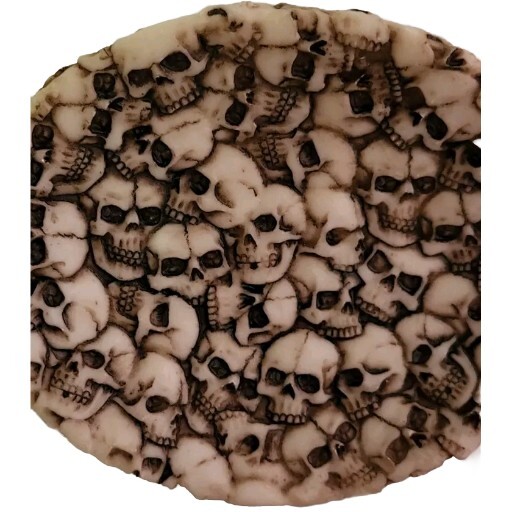Pacific Giftware HalloweenSkull Trinket Dish Skull Resin
