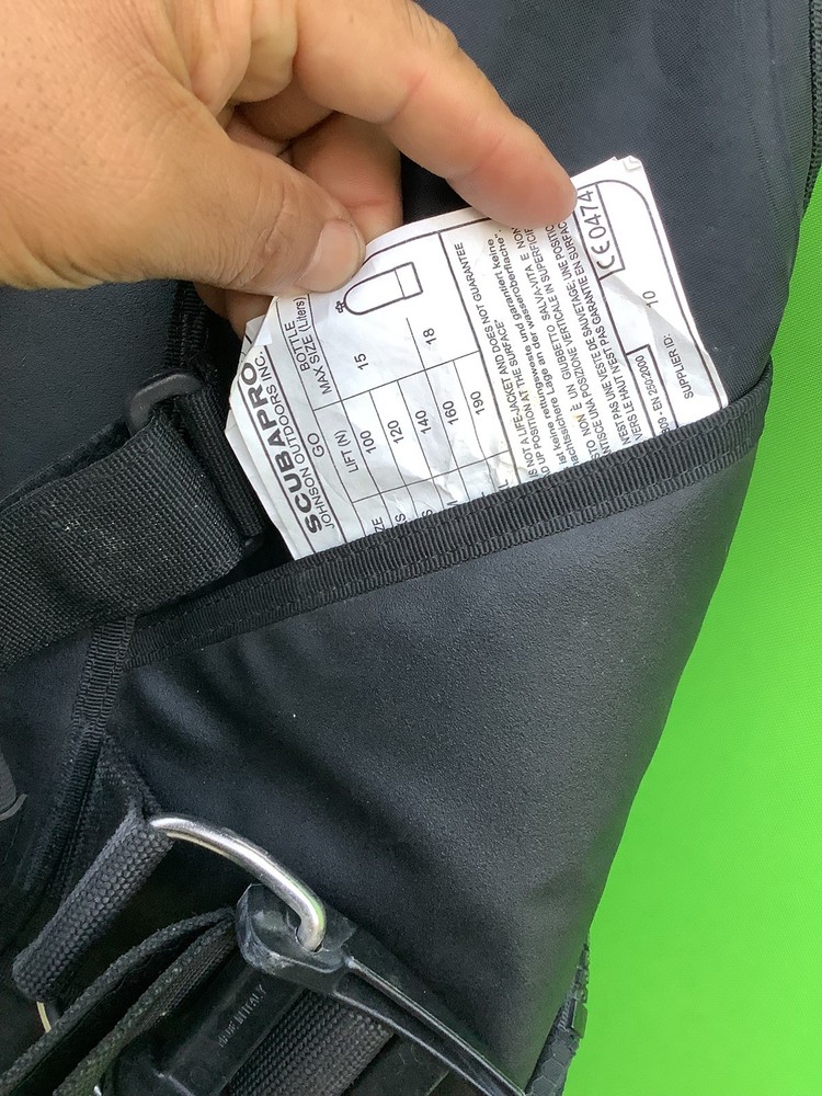 Scubapro Go BCD 2011 Size Large pre owned