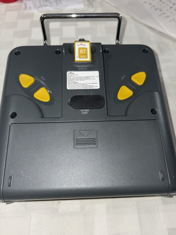 Vex Robotics Design System Robot Kit Transmitter Remote Control 276-2153 01A05