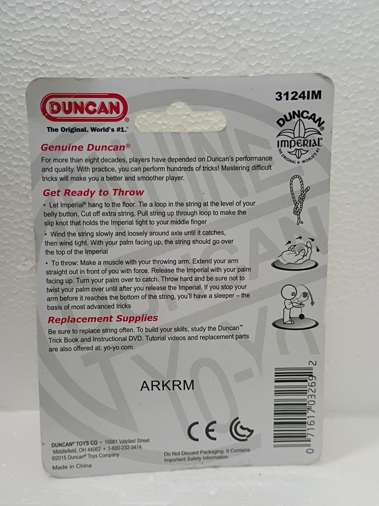 Genuine Duncan Imperial Yo-Yo ORANGE
