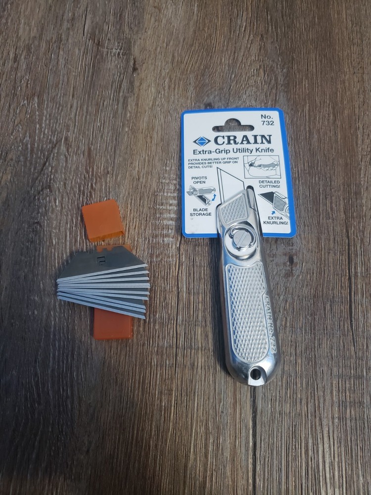 Crain 732 Utility Knife and 10 blades