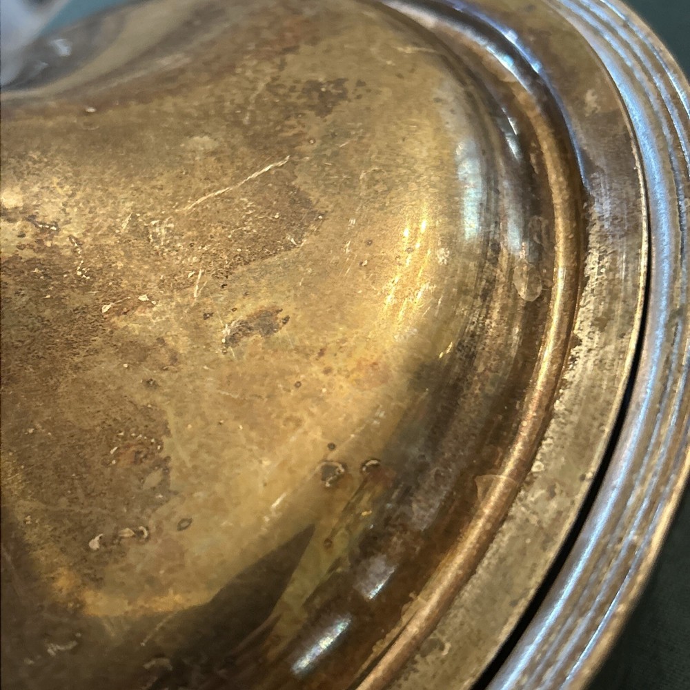 Vintage Leonard Silver plate Serving Bowl With Lid