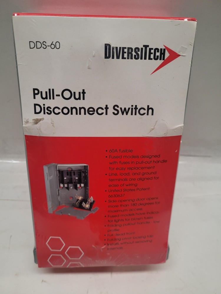 Diversitech DDS-60 Pull-Out Disconnect Switch