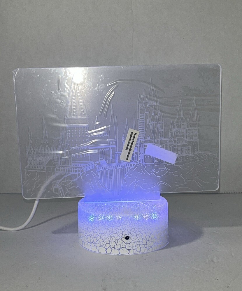 3D Kid Castle Lamp Illusion, Gift Set
