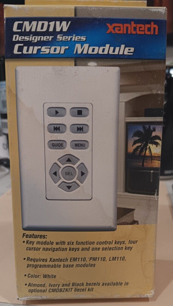 Xantech CMD1W Designer Series Cursor Module