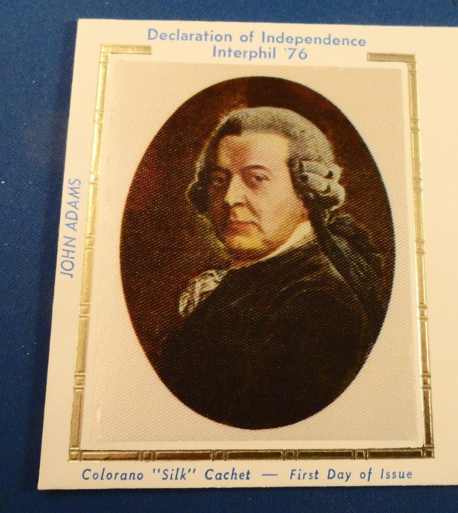5 COLORANO "SILK" CACHET FDC Covers: Scott #s: 1687 a-e Independence INTERPHIL
