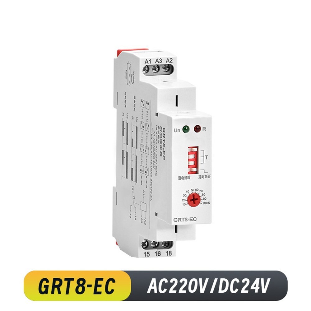 Time Relay GRT8EC Suitable for Diverse Electrical Applications and Uses