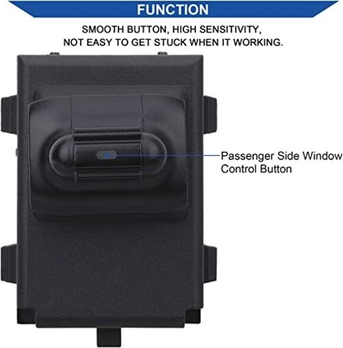 Passengers Side Power Window Switch & Door Lock Switch Button Compatible with