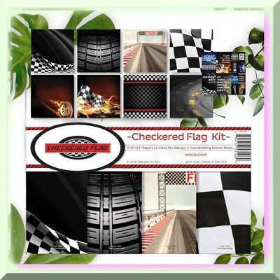Checkered Memories Scrapbook Kit