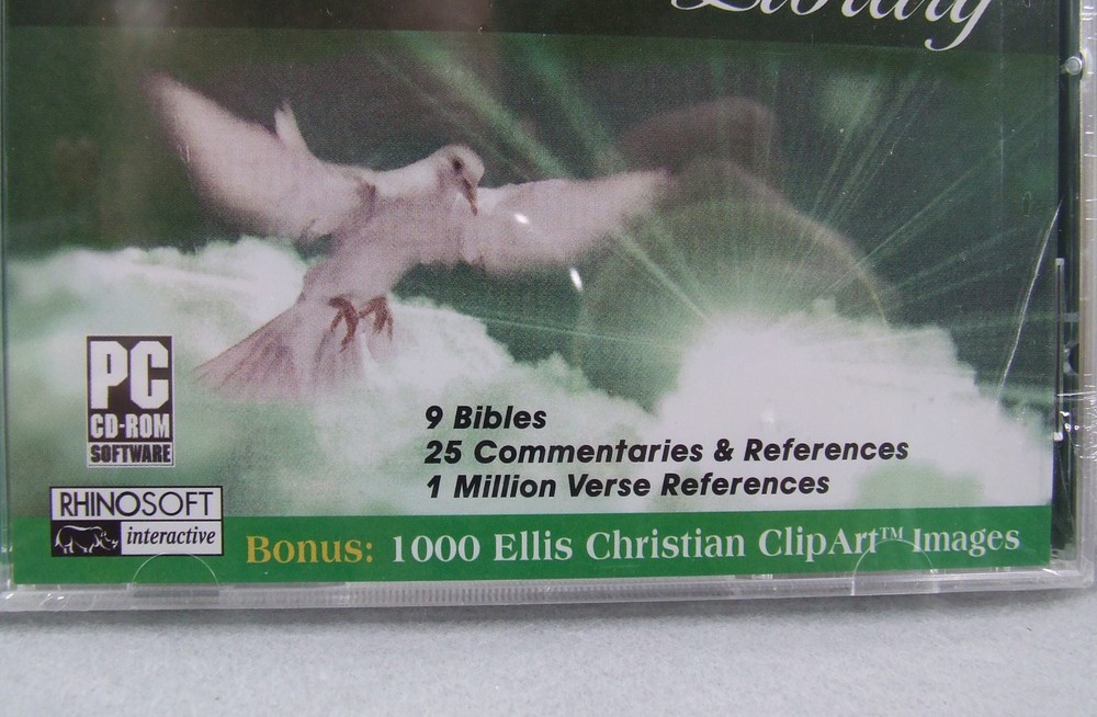 Ellis Micro Bible Library CD-ROM 9 Bibles 25 Commentaries & References