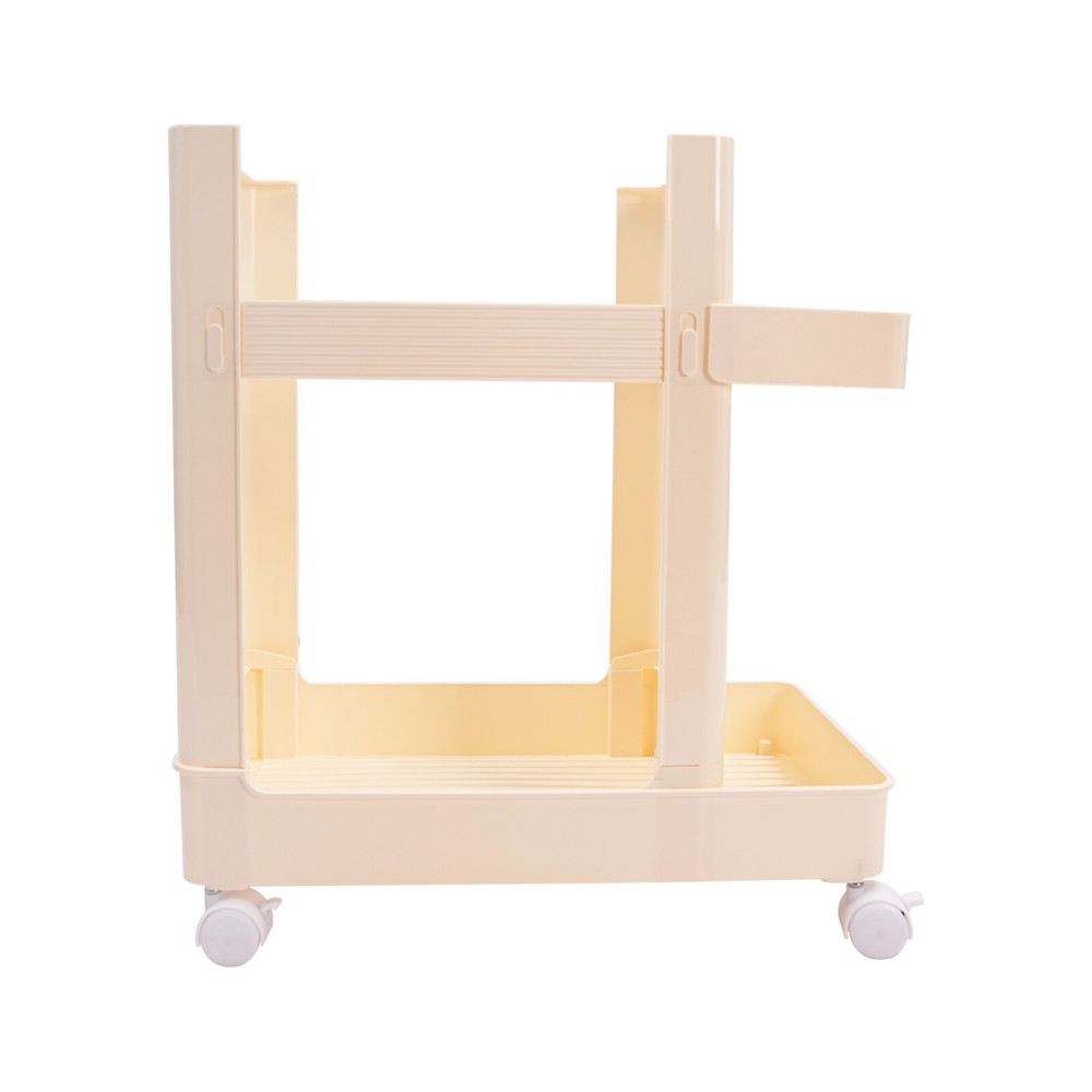 Multi-functional Storage Stand w/Wheels Rolling Workout Equipment Storage Rack