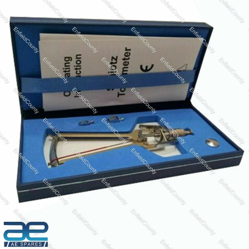 RIESTER SCHIOTZ TONOMETER WITH BOX FOR OPHTHALMOLOGY & OPTOMETRY S2u