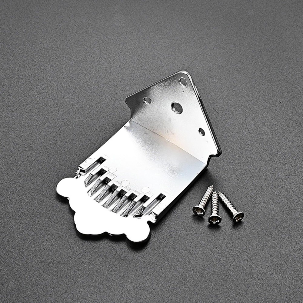 with 3 Mounting Screws Mandolin Tailpiece 8 String Replaces