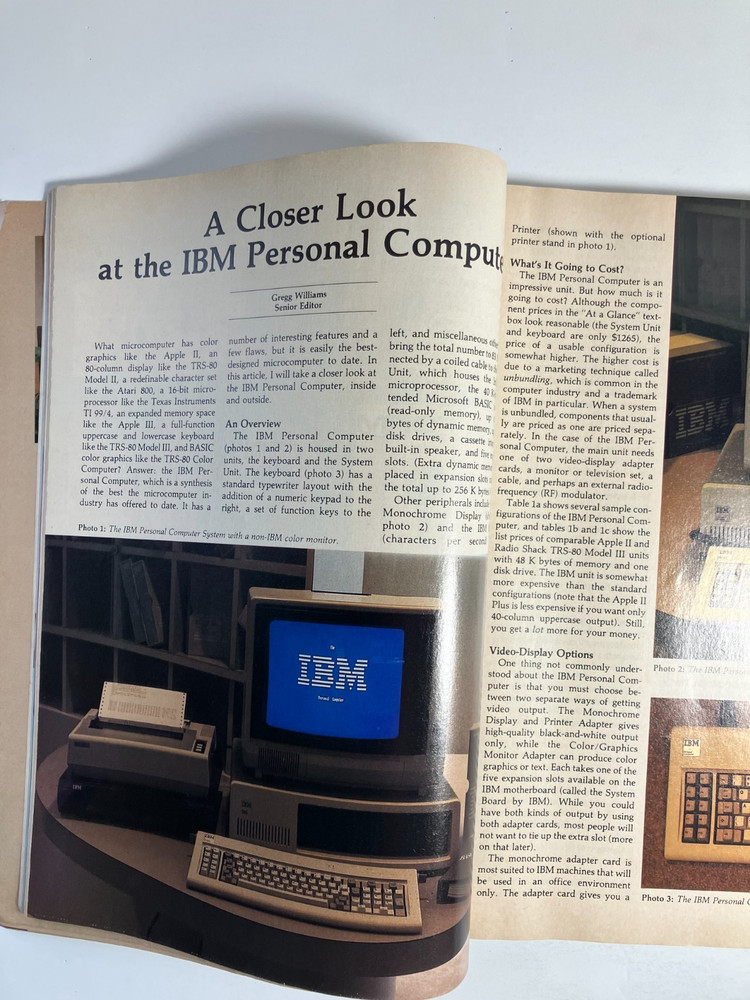 BYTE Magazine January 1982