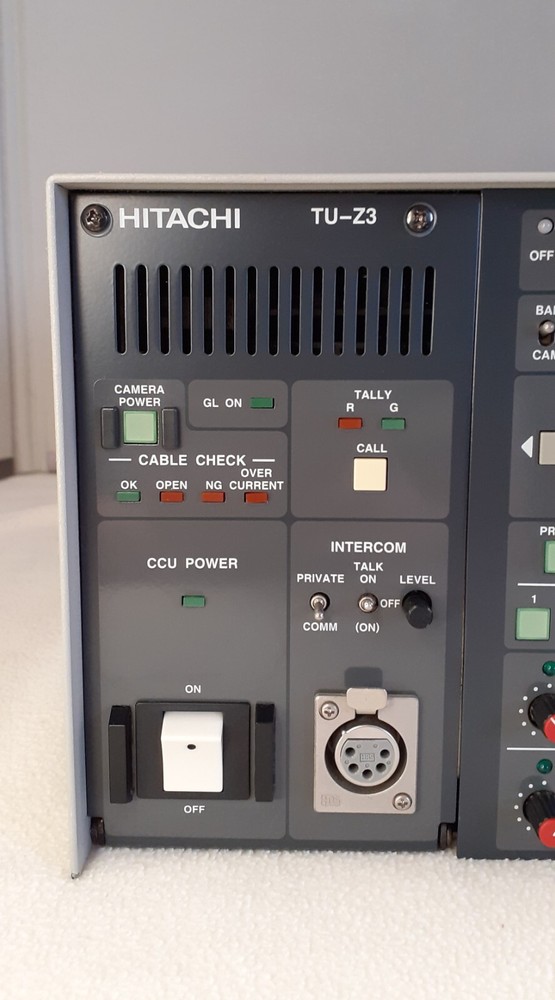 Hitachi Triax Base Station TU-Z3 & Camera Control Panel RC-Z3