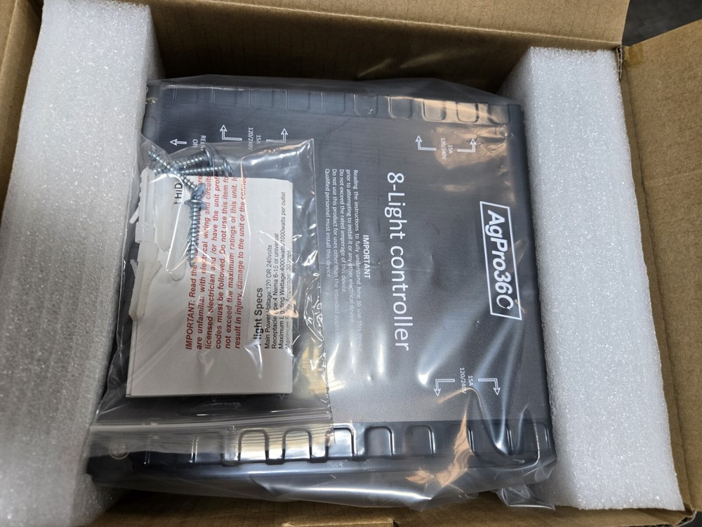 AgPro 8 Light 120/240v Light Controller Box
