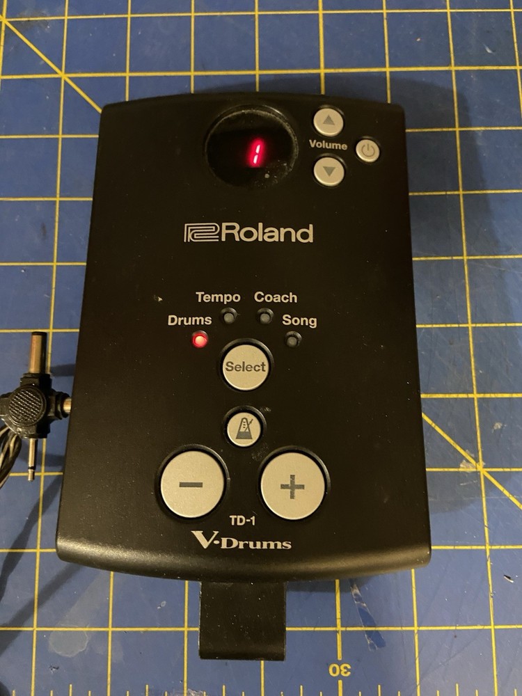 Assorted Clamps V-drums Unit Controller Roland TD-1 Electronic Drum Kick