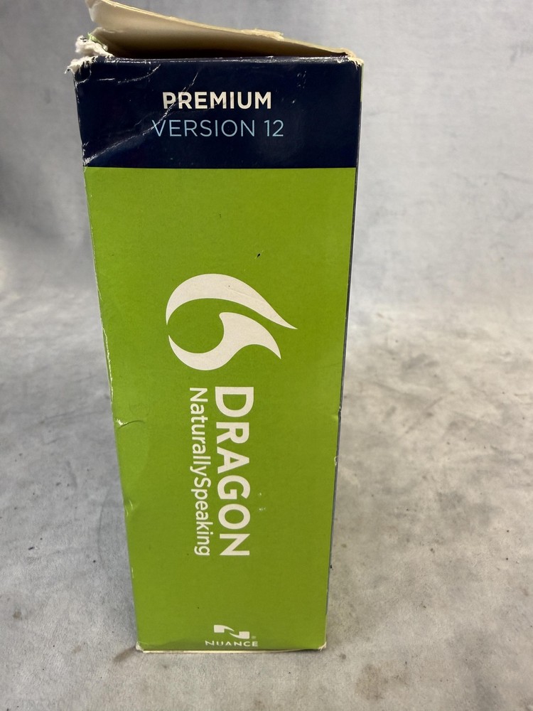 Nuance Dragon NaturallySpeaking 12 Premium Speech Recognition Software DVD
