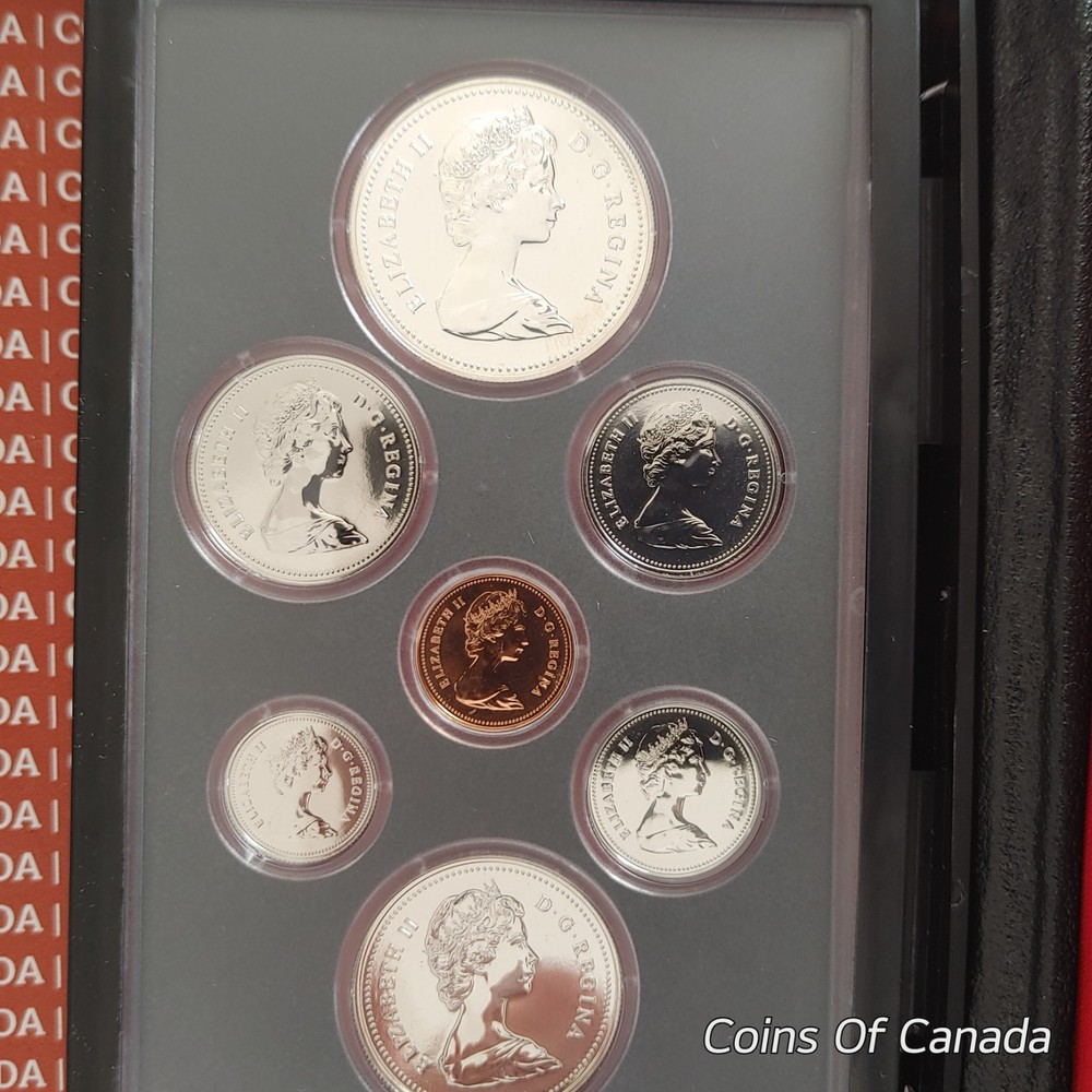 1980 Canada Specimen Set w/ Arctic Silver Dollar - Proof Set #coinsofcanada