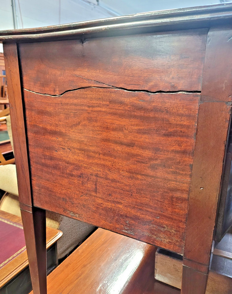 ANTIQUE MAHOGANY HEPPLEWHITE BRANDY BOARD CA 1800