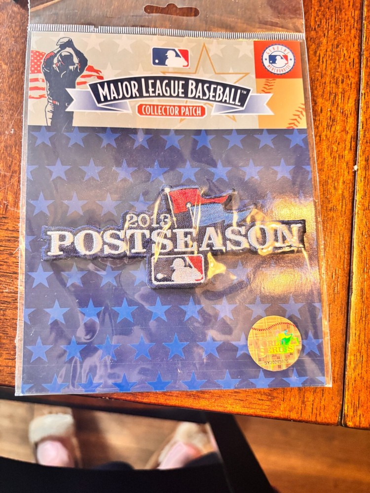 2013 POSTSEASON RED SOX  Iron On Embroidered Patch
