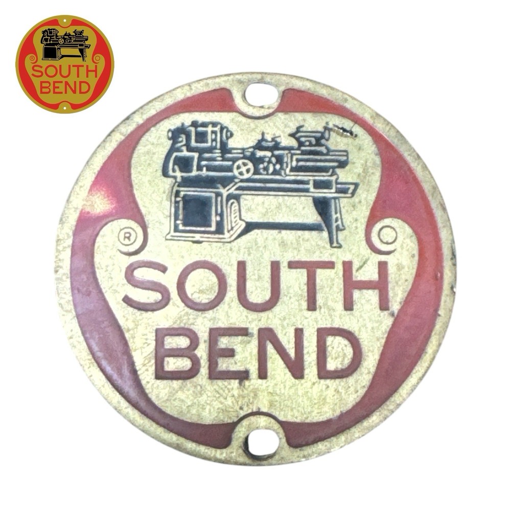 South Bend Precision 14” Drill Press Badge Tag Logo