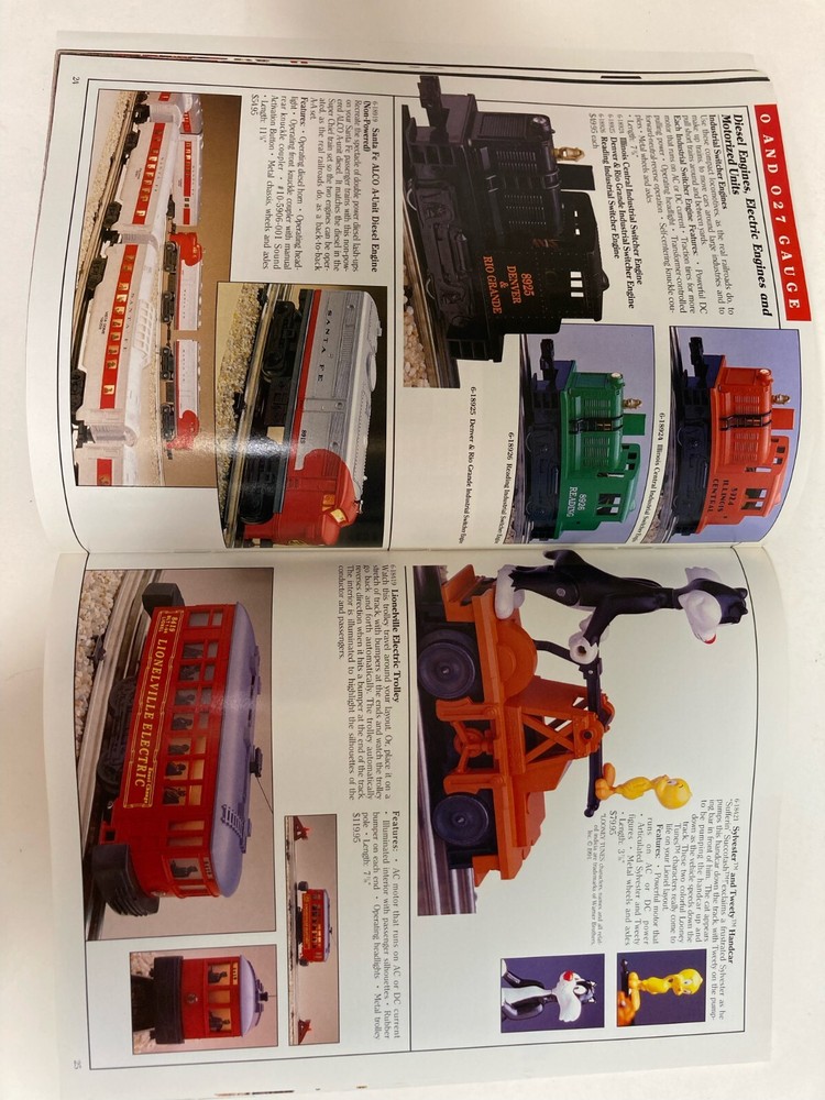 LIONEL 1994 CATALOG -Excellent condition.