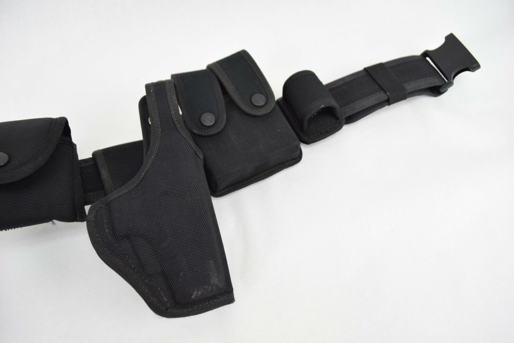 Duty Pro Black Hook and Loop Adjustable Universal Duty Belt