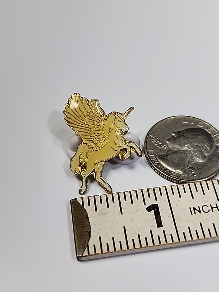 Flying Unicorn Lapel Pin