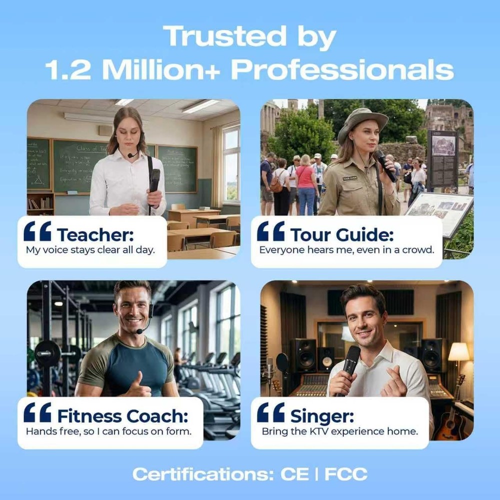 WinBridge S97 Portable PA Speaker Bluetooth Mic Amplifier