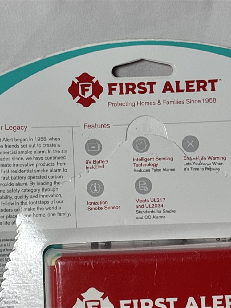 First Alert Smoke & Carbon Monoxide Alarm Please Read