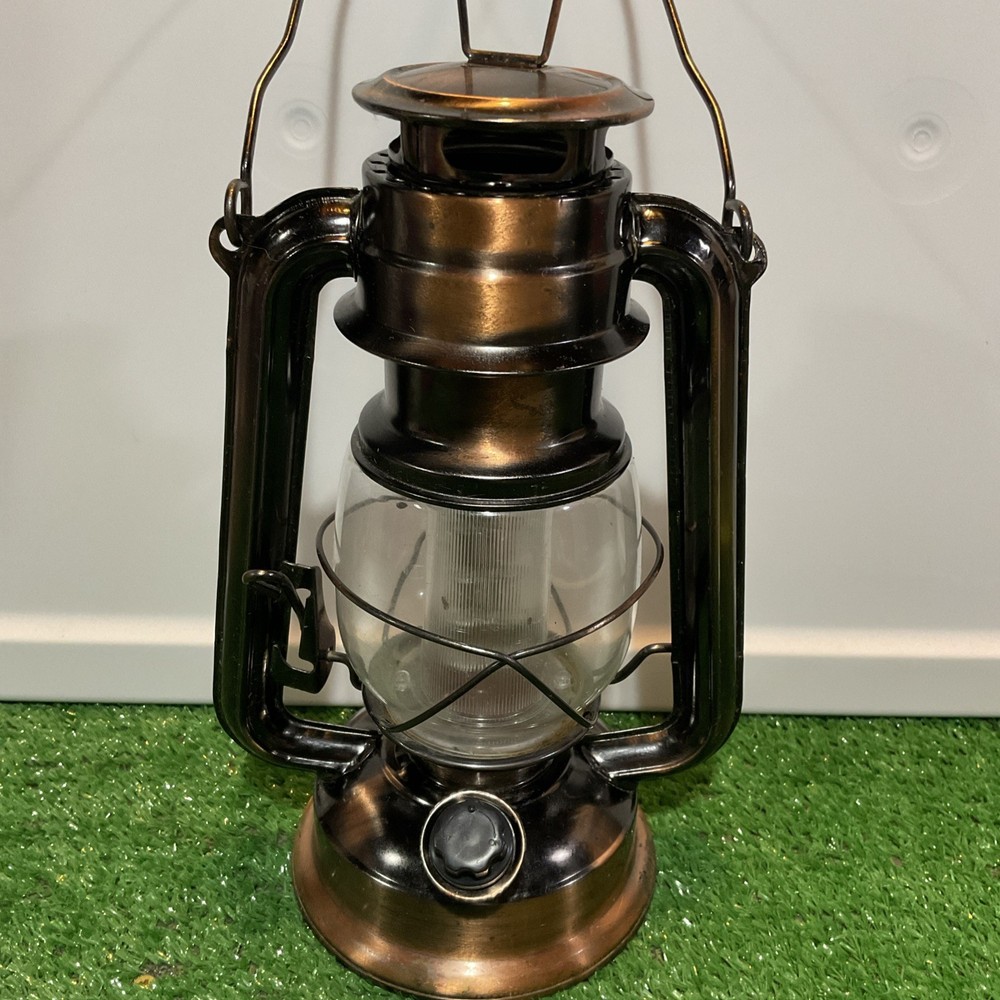 Conductors Lantern LED Lantern Light Excellent Condition Bronze Color