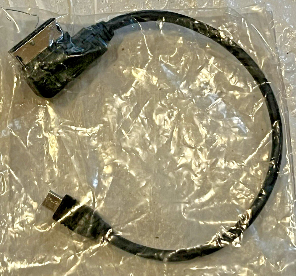 Genuine Audi/Volkswagen Micro-USB AMI (Audi Music Interface) Cable Adapter