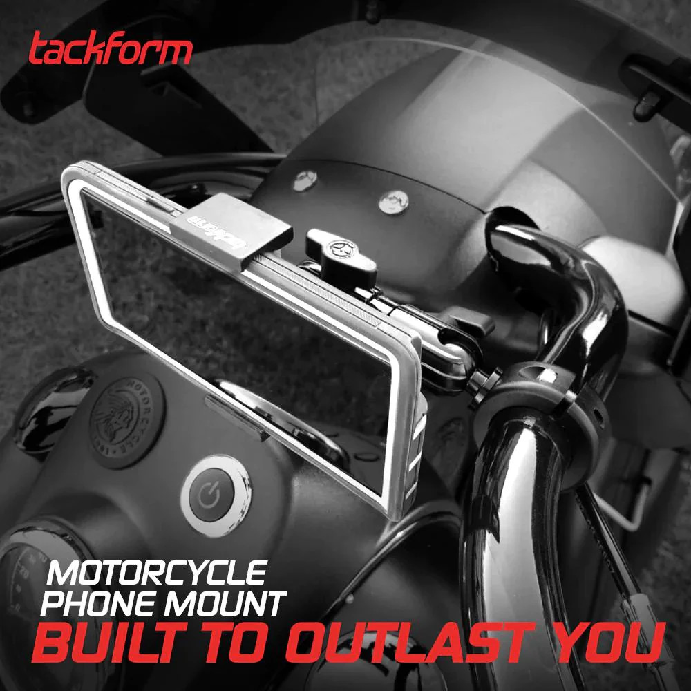 TACKFORM Mount for 1.5" Handlebars | Black