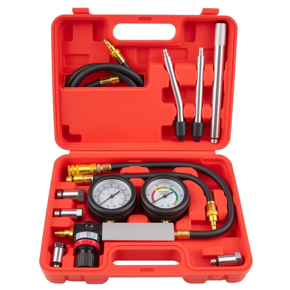 Marvelity Cylinder Leak Down Tester Kit, Automotive Engine Compression...