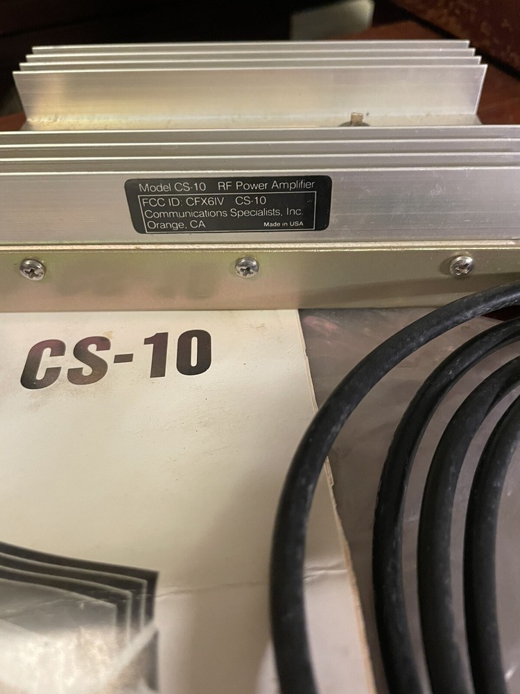 RF Power Amplifier MODEL CS-10 NEW IN BOX