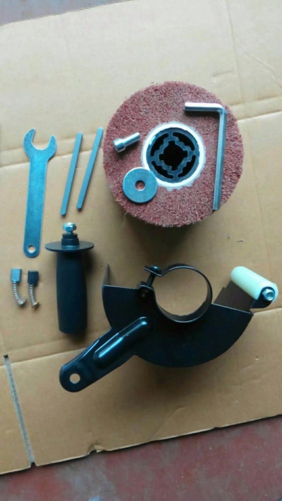 Burnisher metal Basic Surface Finisher Linear 3 Abrasive flap Burnishing wheel