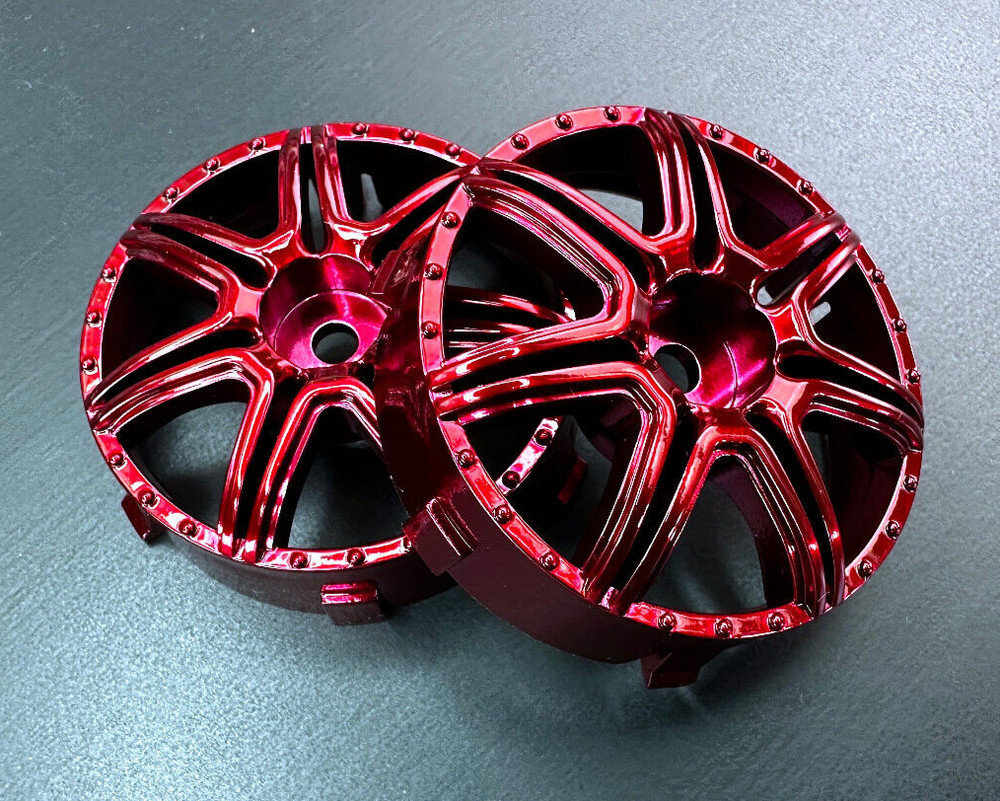 Tetsujin MARGUERITE Inserts Adjustable Offset 3-6-9mm -4 RIMS -CHROME RED-