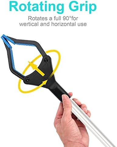 Reacher Tool 32" Grabber for Elderly Trash Pickup