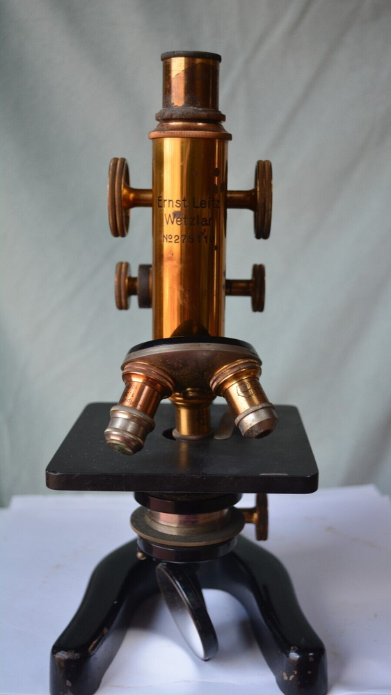 Ernest Leitz Wetzlar Microscope--1929